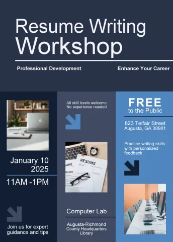 Resume Writing Workshop with Mrs. Bianca Brown