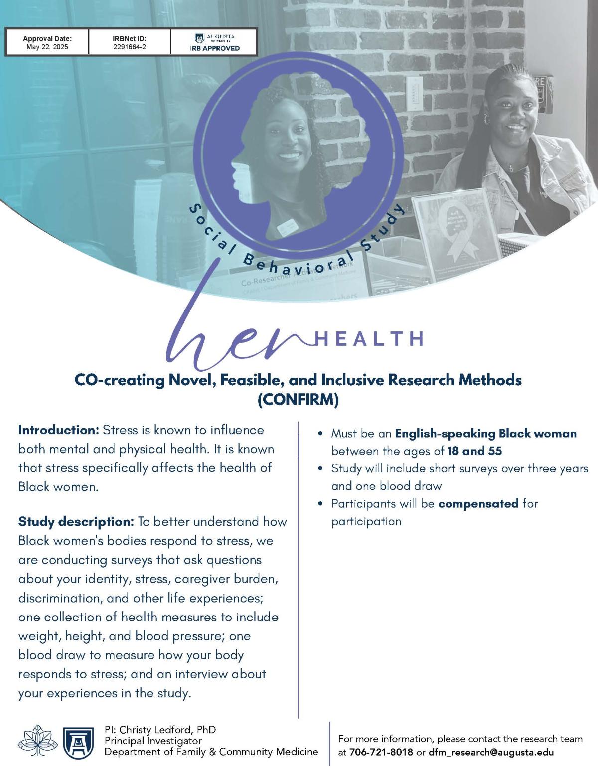 Research Recruitment Flyer