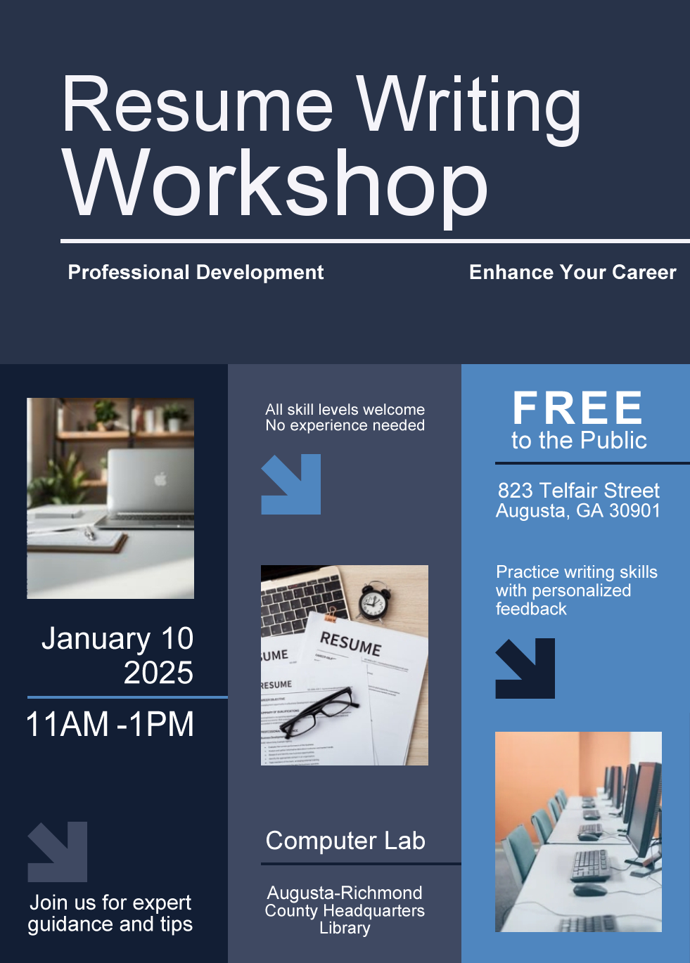 Resume Writing Workshop with Mrs. Bianca Brown